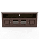 thumbnail image 1 of Rack Berlin 1800 Madera Chocolate Vidrio, 1 of 4
