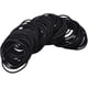 thumbnail image 1 of 100 Piezas Elásticas Cacampanao Bobbles, 2mm Cacampanao Negro Cacampanao Bandas, Negro Delgadas Cacampanao Bandas Pequeñas Suave Cacampanao Lazos Ponytail Holders conout Metal para mujeres Niñas Niños, 1 of 6
