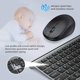 thumbnail image 4 of Combo de teclado y ratón iClever DK03 Bluetooth 4.2 + 2.4G, 4 of 7