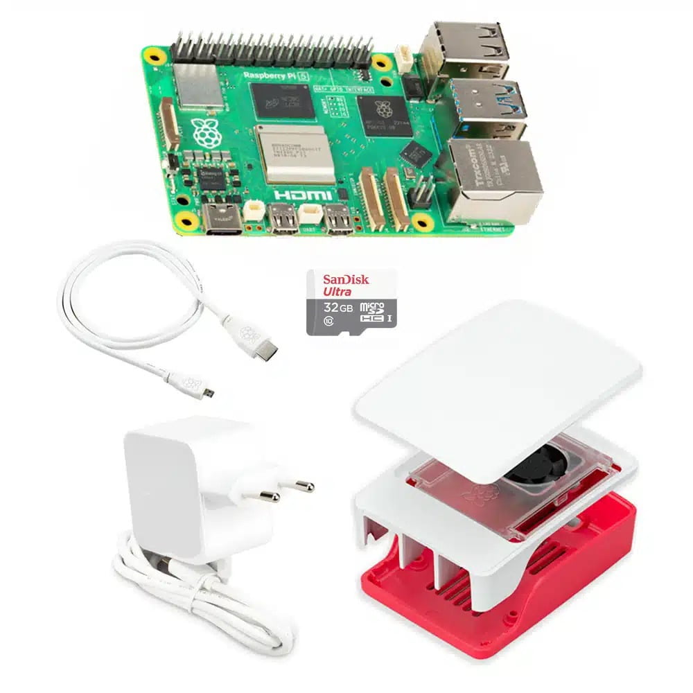 Kit Raspberry Pi 5 De 8gb Ram Con Accesorios