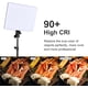 thumbnail image 3 of Panel de luz LED para fotografía, panel de luz LED para vídeo, panel de luz LED para fotografía, panel de luz LED grande para vídeo, luz de relleno para estudio fotográfico de 45 W, 416 cuentas LED, 3 of 6