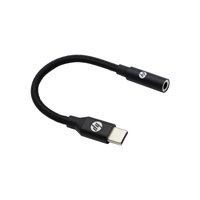 Hp - Dhc Tc131 Adaptador De Audio Usb C A 3 5 Negro Trenzado