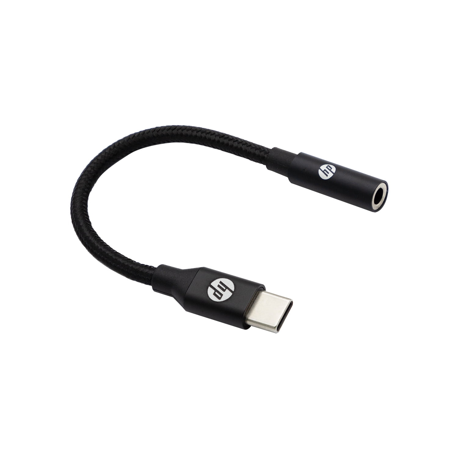 Hp - Dhc Tc131 Adaptador De Audio Usb C A 3 5 Negro Trenzado
