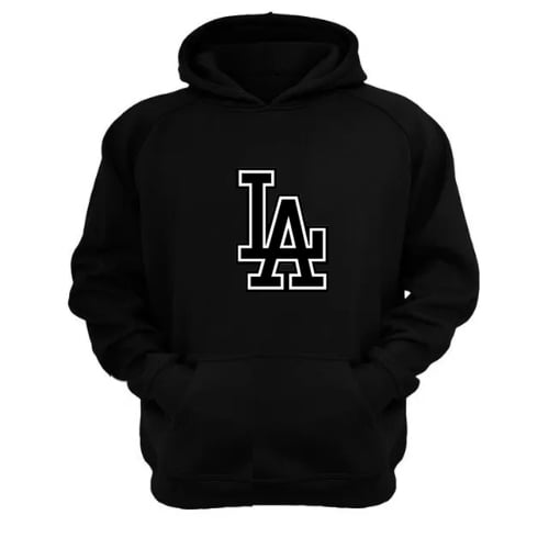 Genérico - Polerón Canguro La Negro Talla Xl Unisex