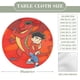 thumbnail image 2 of Jake Long El Dragón Occidental theme Fitted Round Tablecloths Elastic Edged Table Covers Waterproof Table Cloth For Kitchen Holiday Party Tables Decor 120cm, 2 of 6