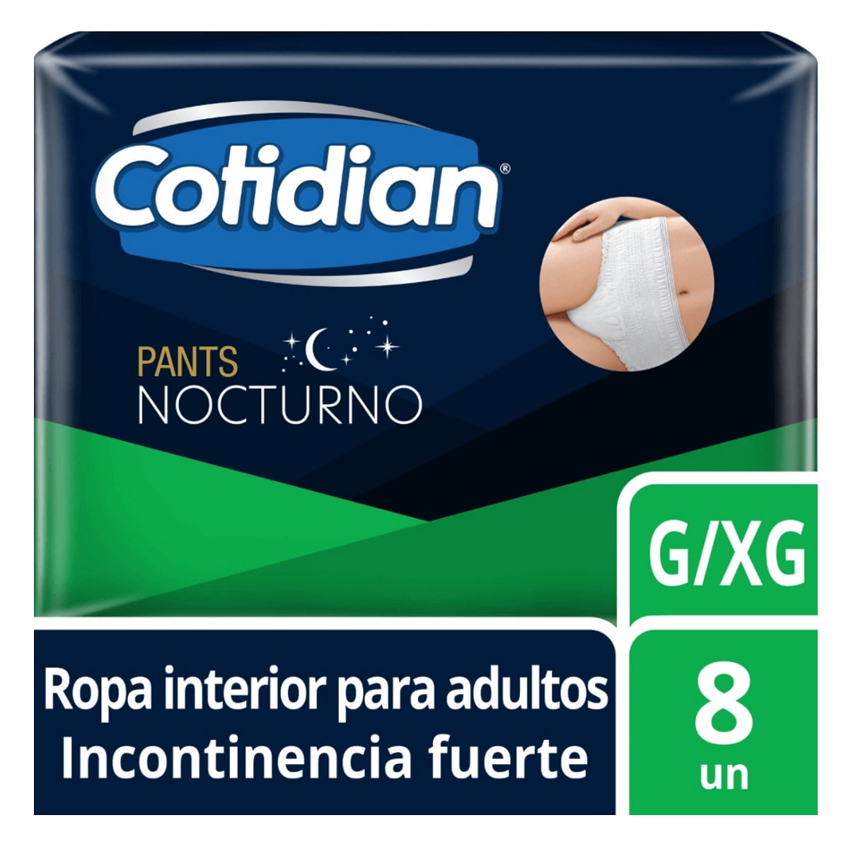 Pañales Pants Adulto Cotidian Nocturno G /xg