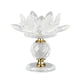 thumbnail image 1 of Candelabro De Candelabro De Candelita De Loto De Vidrio Para Decoración De Fiesta En Casa Transparente, 1 of 5