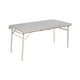 thumbnail image 2 of Mesa Terraza Extendible Plegable 78x166-214cm Beige Tamaño Único, 2 of 5