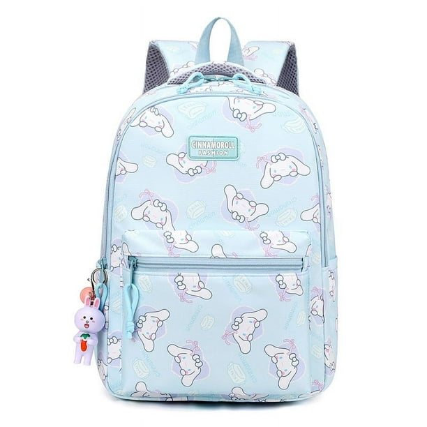 Sanrio Hello Kitty Kuromi Children Backpack Primary School Students 1-3-6 Grade Burden-reducing Large-capacity School Bags Girl