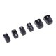 thumbnail image 4 of Kit De Tapa De Botón De Carcasa De Interruptor De Control Negro Para Harley XL Dyna Softail 11-15, 4 of 5