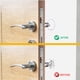 thumbnail image 4 of Tapones de puerta para pared AFIXERS Clean Surface Adhesivo, 4 of 5