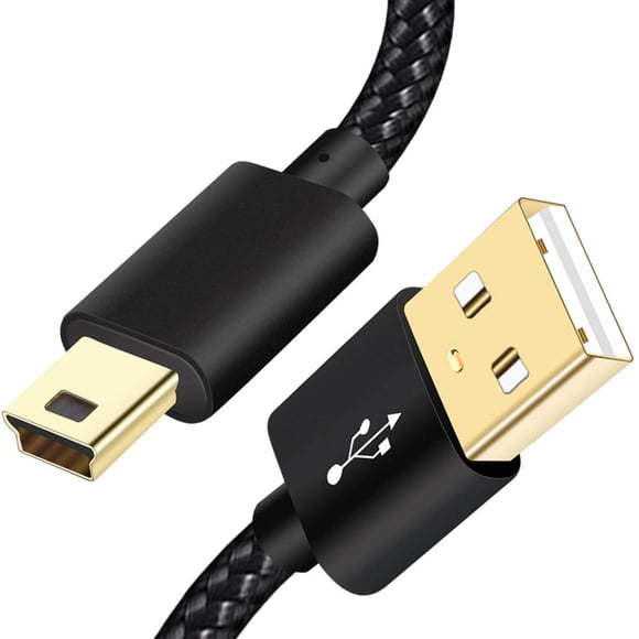 Cable de carga USB para calculadoras TI-84 Plus CE de 3 pies