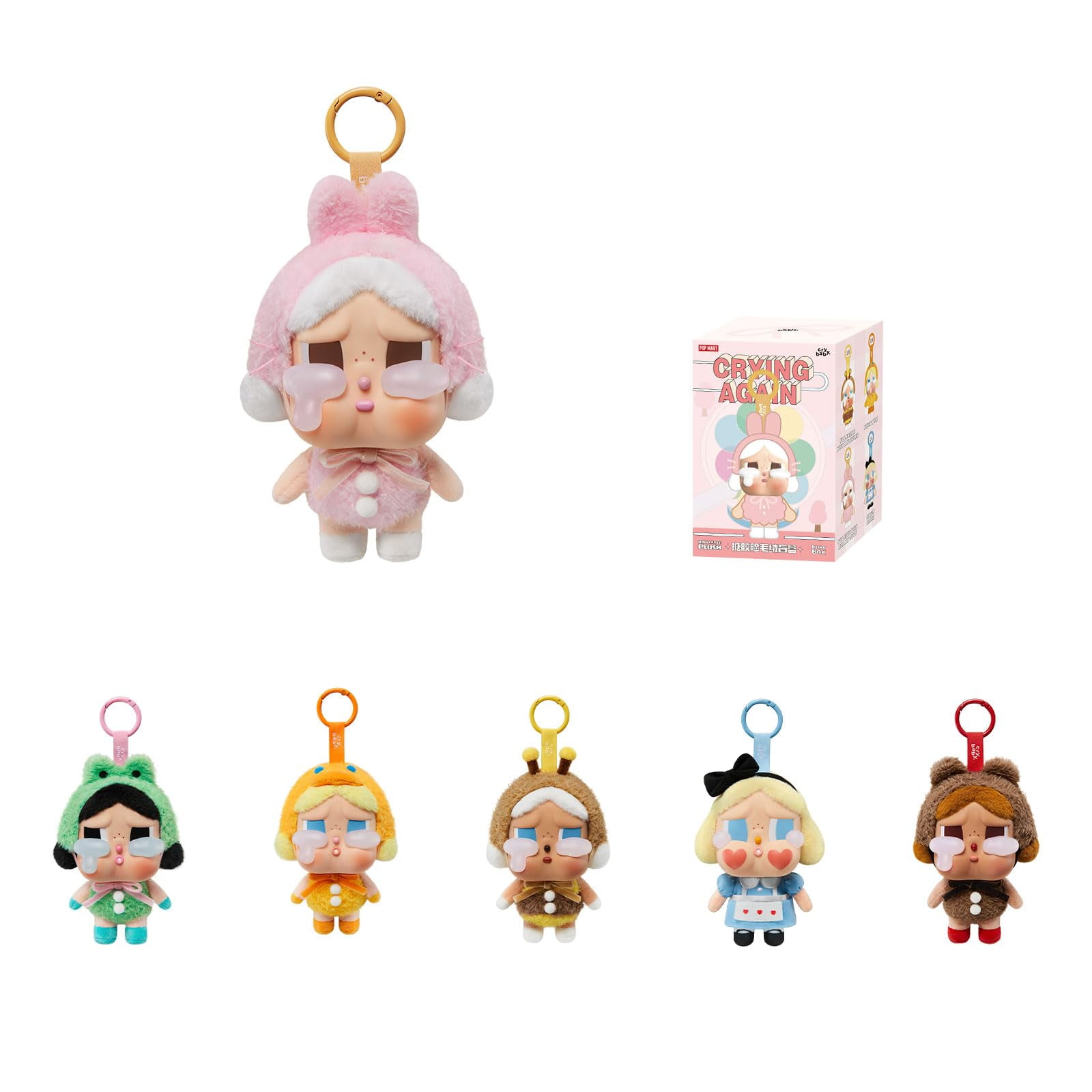 Juguete Coleccionable Pop Mart Crybaby Tears Factory Series