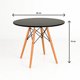 thumbnail image 4 of Mesa de Comedor Eames 80cm redonda - Negra, 4 of 7