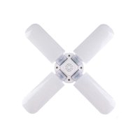 Genérico - Set 2 Bombillas Led 4 Aspas 45W Brillante Plegable Lau