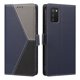 thumbnail image 4 of Cartera para Samsung Galaxy A02s en PU Tricolor, Funda con Solapa, Azul Oscuro, 4 of 6