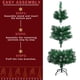 thumbnail image 4 of Árbol de Navidad CCINEE artificial de 90 cm con nieve flocada, 4 of 7