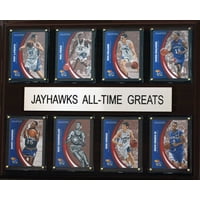 C&I Collectables - Placa Coleccionable De C&I, Los Mejores Jugadores De Todos Los Tiempos De Los Jayhawks De La Ncaa De
