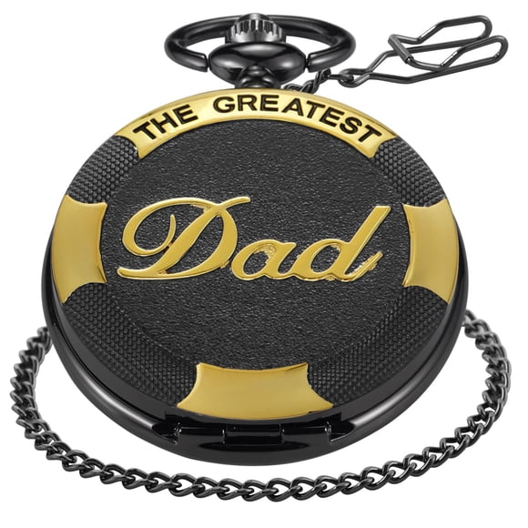 Reloj de bolsillo Realpoo de cuarzo - Negro