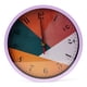 thumbnail image 2 of Reloj Moderno Lila Con Negro, 2 of 3
