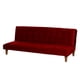 thumbnail image 2 of Futon Turin Tela Velvet Burdeo, 2 of 3