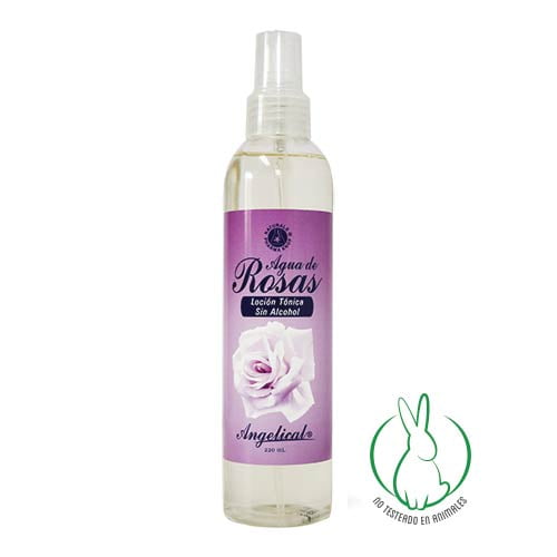 Loción Spray Sin Alcohol Agua De Rosas 220 Ml Pharma Knop