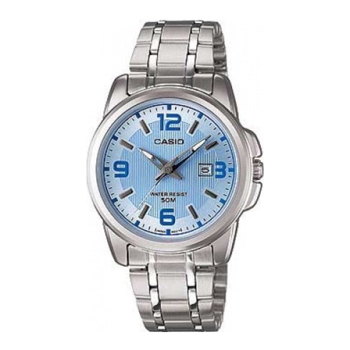 Reloj Analogo Plateado Casio Ltp-1314D-2Av