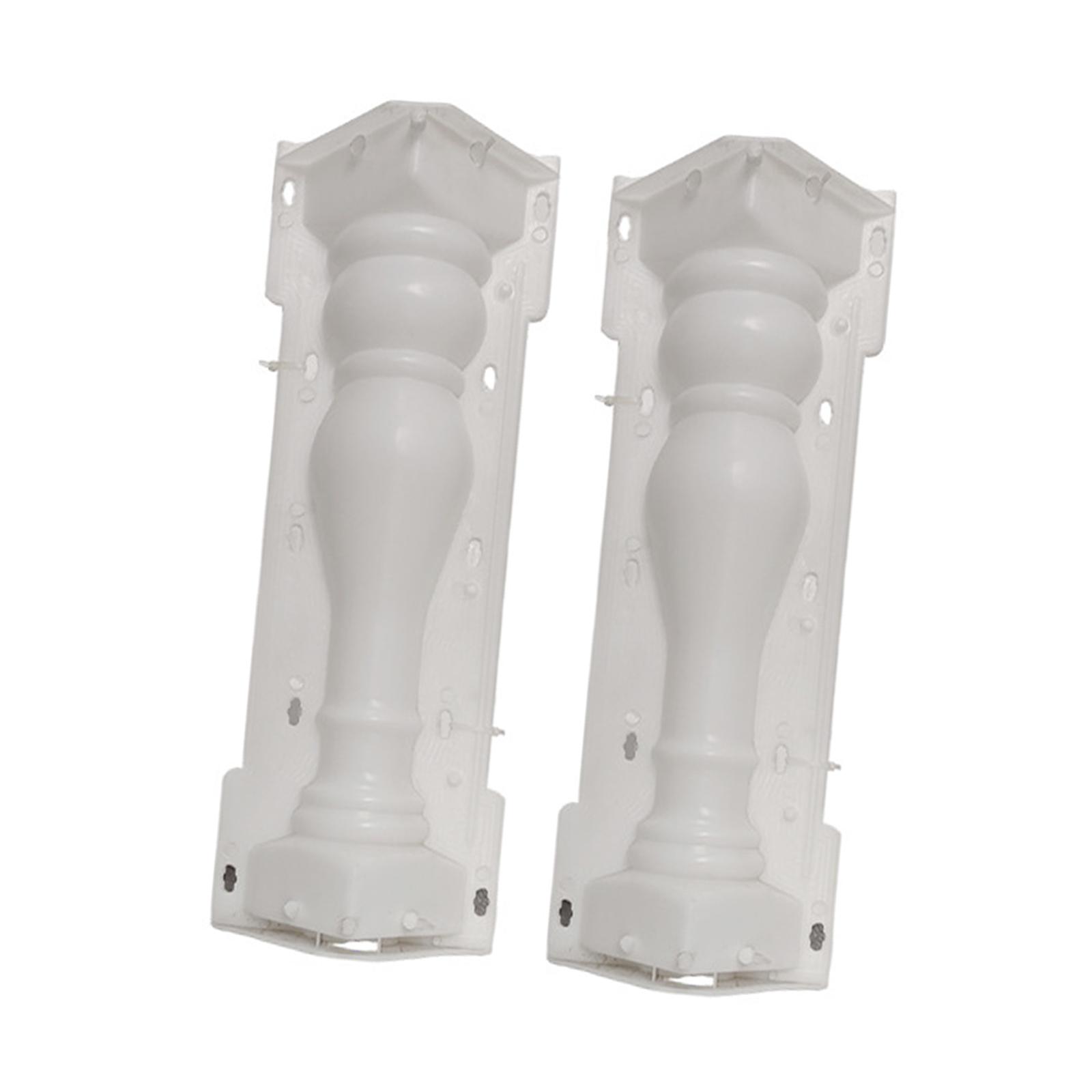 Magideal - Modelo De Romana, Herramienta De Fundición De Cemento, Modelo De Barandilla De Decoración De Bricolaje Para Piscina, Balcón, Parque, Patio, Ja