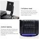 thumbnail image 2 of 270° Power Swivel Recliner,Home Theater Seating With Hidden Arm Storage and LED Light Strip,Cup Holder,360° Swivel Tray Table,and Cell Phone Holder,Soft Living Room Chair(Old SKU SG000750AAB),Black, 2 of 3