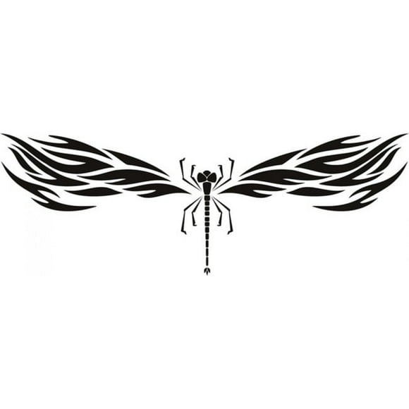 Decomural Tribal Dragonfly Insects WS-18245