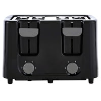 Tostadora Continental Electric Ce-Tt029 4 Rebanadas Negra