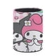 thumbnail image 3 of My Melody-theme Cylinder Pen Holder Pencil Organizer with Flannel Lining PVC Leather Material Cardboard Base for study work 10*8CM, 3 of 6