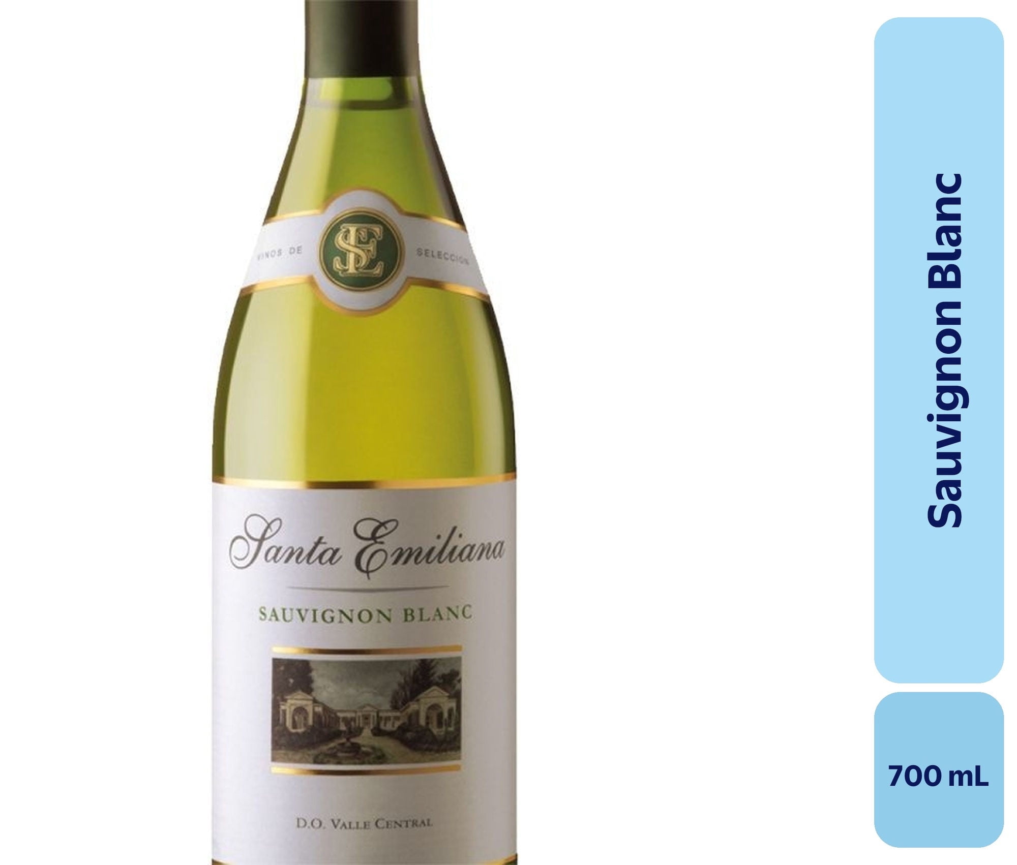 Vino Sauvignon Blanc Botella 700 mL Santa Emiliana