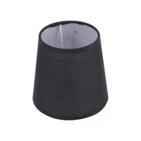 Importclick - Pantalla Vestido Lámpara Repuesto Redonda 25X16.5X20 Cm E27 Negro