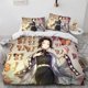 thumbnail image 1 of Butterfly-Shino-bu Poster Duv-et Cover 3 Piece B-ed SetRoo-m Atmo-sphere Decoratio-n Anime- perip-herals, 1 of 4