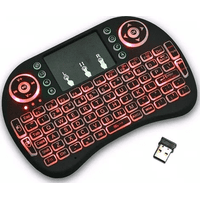 Genérico - Mini Teclado Iluminado Touchpad Smart Tv Android Box