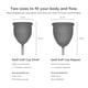 thumbnail image 5 of Copa menstrual Saalt Soft, supersuave y flexible, color gris, 5 of 7