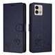 thumbnail image 1 of Funda tipo cartera FOXDOCK para Motorola Moto G Stylus 2023 5G con soporte, ranuras, RFID, diseño de gato, 1 of 5