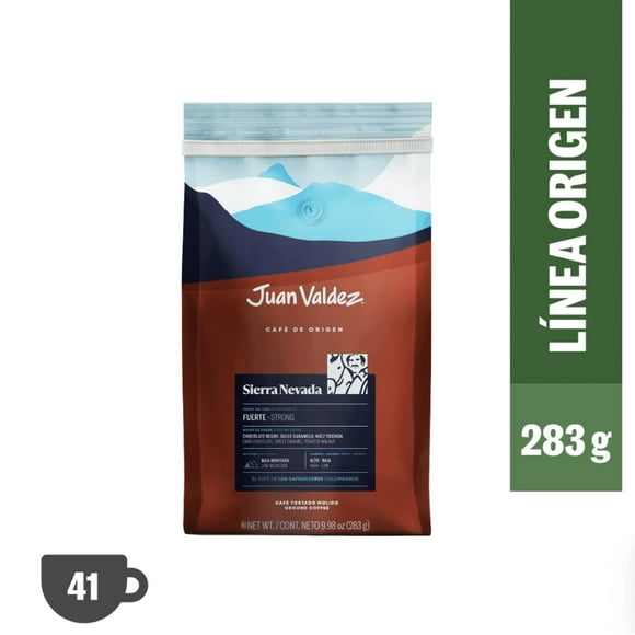 Café Molido Juan Valdez Sierra Nevada 283g