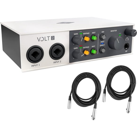 Interfaz de Audio Universal Audio Volt 2 USB 2x2 Bundle XLR