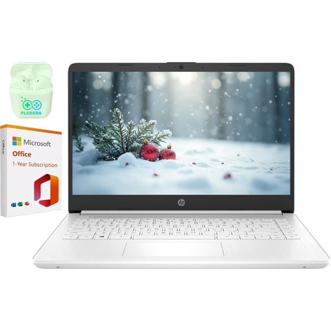 Laptop Hp 14"" Celeron N4500 8Gb 320Gb Windows 11 Blanco