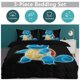 thumbnail image 5 of Squi_rtle Print Bedding Set Pattern Duvet Cove Set 3 Pieces 1 Quilt Cover And 2 Pillowcases for Women Men Teens, 5 of 5