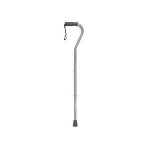 Maxcare - Baston Curvo Plata Gris