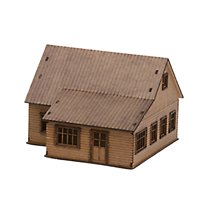 Magideal - 1/72 Kits De Modelos De Construcción De Madera, Desmontaje Hobby Toys Rompecabezas 3D Diseño Paisaje Paisaje Materiales De Construcción Para Decoració Estilo G
