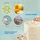 thumbnail image 4 of Candle Living Good Candle Co. Coastal Breeze, Yuzu y sal marina, 4 of 9