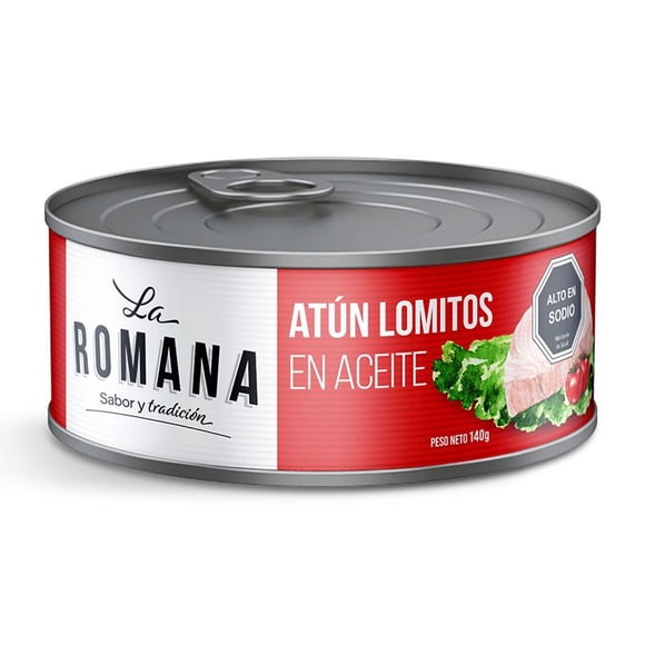 Atún Lominto Aceite Lata, Drenado 91 g - Neto 140 g