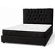 thumbnail image 1 of Cama premium 2 plazas más colchón, color negro, 1 of 2