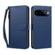 thumbnail image 1 of Funda Tipo Billetera para Google Pixel 11 Pro con Soporte y Bolsillo con Cierre Azul profundo, 1 of 1