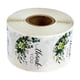 thumbnail image 3 of 500 Piezas Gracias Pegatinas álbum De Recortes Calcomanías Para Hornear Embalaje Boda Verde, 3 of 5