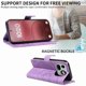 thumbnail image 5 of Funda tipo cartera con tapa para Nothing Phone 4A Pro con tarjetero, soporte y cubierta magnética Morado, 5 of 5
